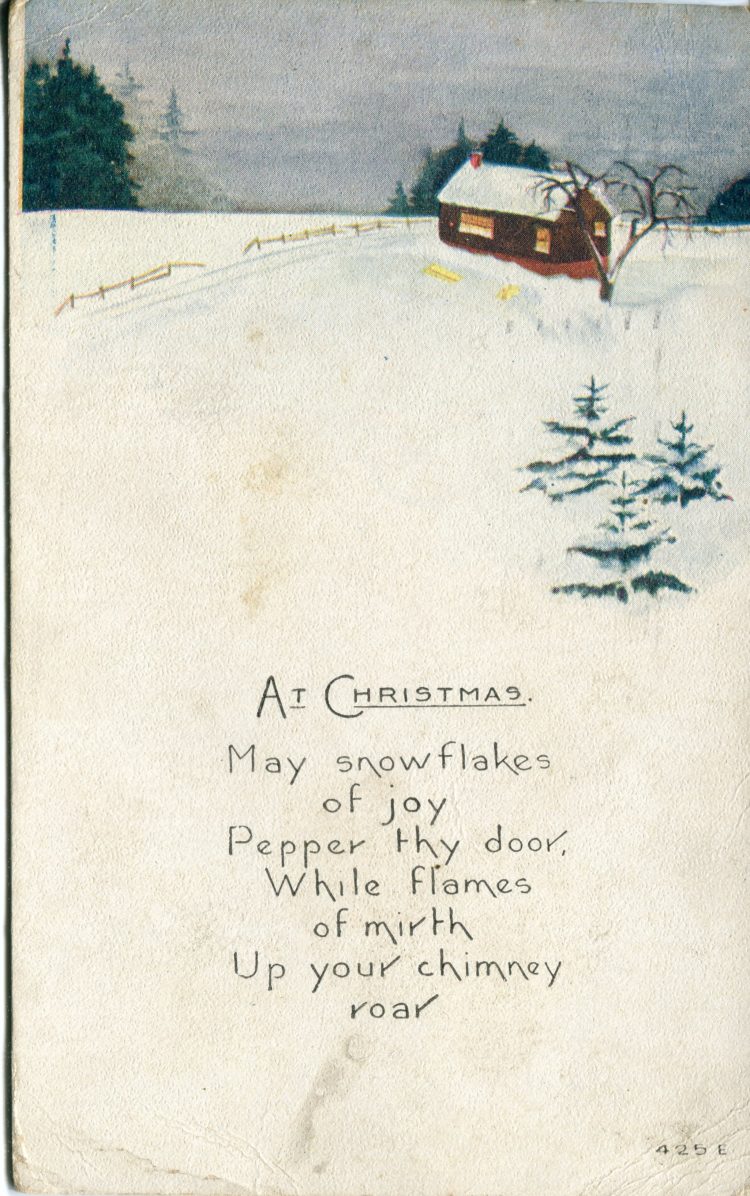 Antique Christmas cards – Antik karácsonyi lapok – FloorCookies