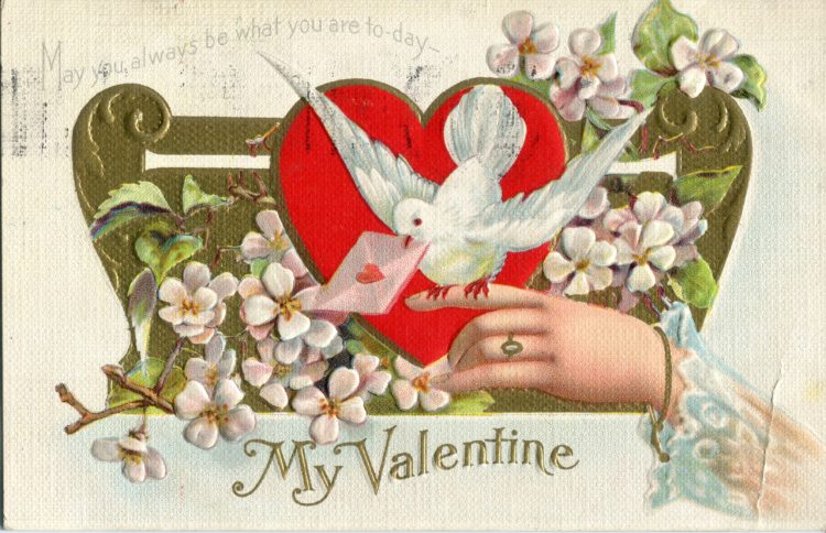 Antique Valentine’s Day postcards – Antik Valentin-napi képeslapok ...