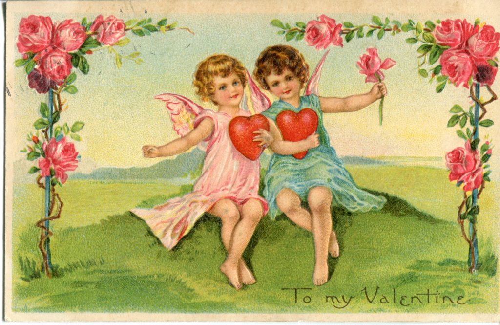 Antique Valentine’s Day postcards – Antik Valentin-napi képeslapok ...