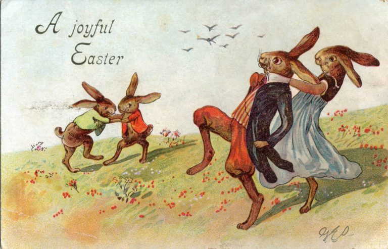 Antique Easter postcards – Antik húsvéti képeslapok – FloorCookies