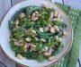 Haricots verts and white bean salad with shallot vinaigrette – Zöldbab és fehérbab saláta mogyoróhagymás öntettel